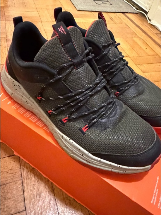 Reebok Other - Reebok Men's Gray and Red Athletic Sneakers